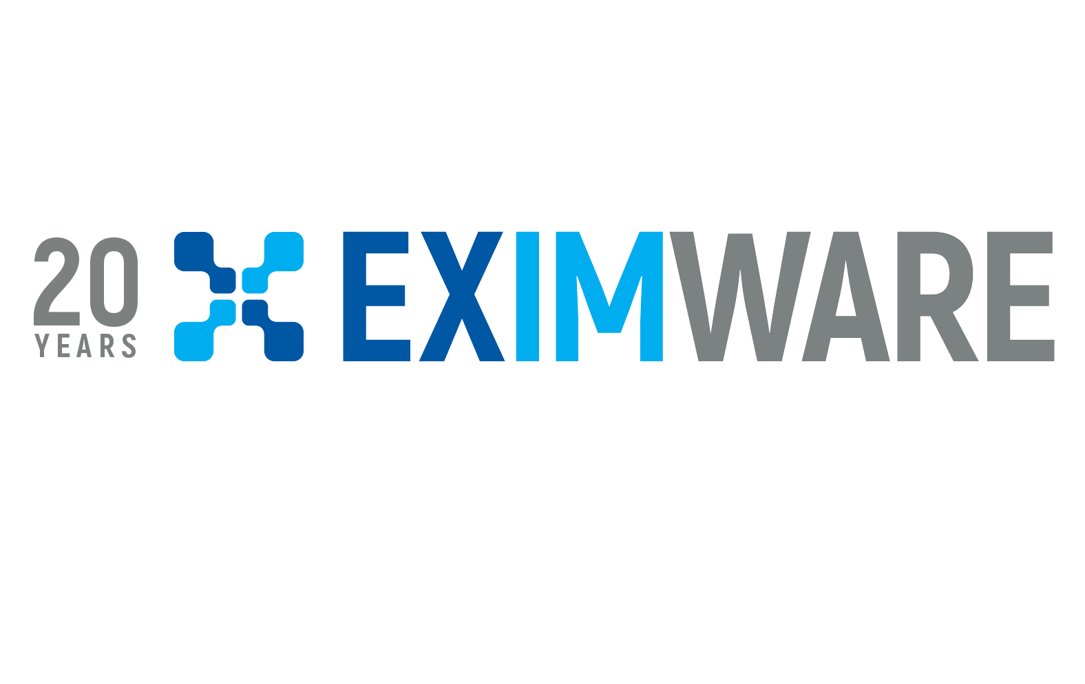 20th Anniversary Eximware Logo